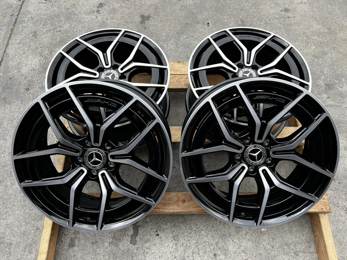 19” Mercedes Benz OEM Wheels Rims C300 C43 A2064016700 A2064016800 Stock Factory